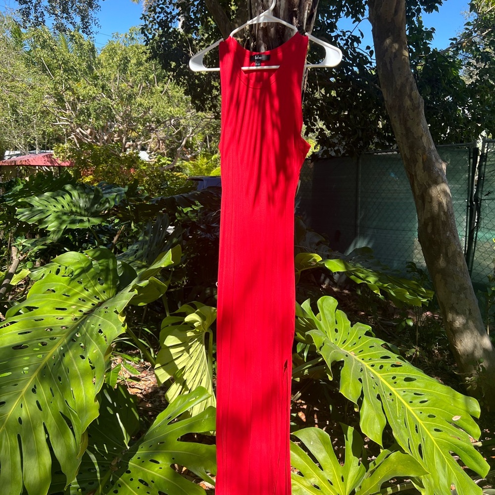 Red Sleeveless Maxi Dress - Lulus
